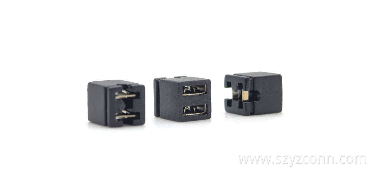 2.54mm Pitch Dual-unit Mini Jumper H6.0mm 2.54mm Pitch Dual-unit Mini Jumper H6.0mm